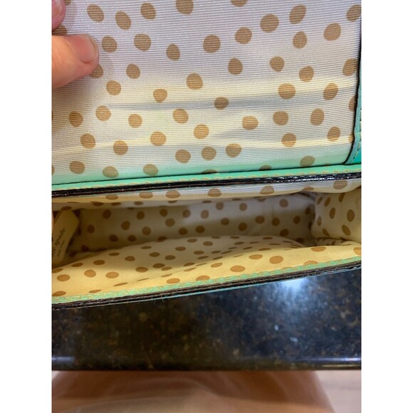 Kate Spade Wellesley Flynn Tiffany Blue Crossbody Purse EUC - Picture 7 of 8